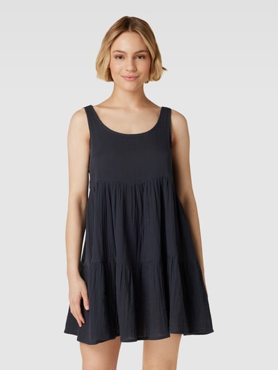 ICHI Minikleid im Stufen-Look Modell 'Foxa' Marine 4