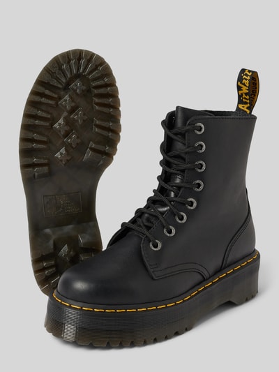 Dr. Martens Schnürboots aus Leder mit Ziernaht Modell 'Jadon' Black 3