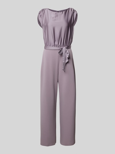 Swing Jumpsuit met strikceintuur Mauve - 2