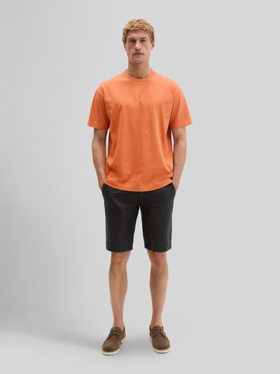 Marc O'Polo Loose Fit T-Shirt aus reiner Baumwolle Orange 1