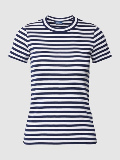 Polo Ralph Lauren T-Shirt mit Streifenmuster Marine 2