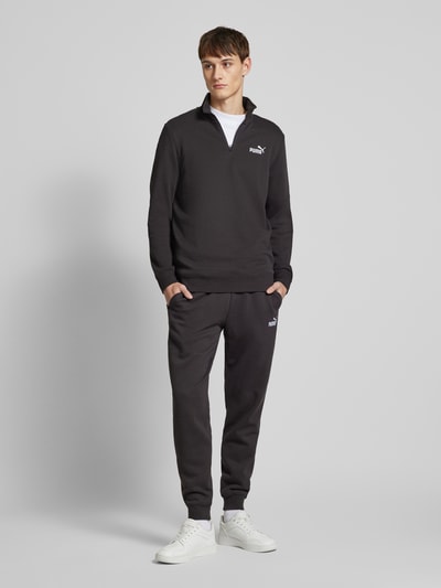 PUMA PERFORMANCE Sweatshirt mit Stehkragen Black 1