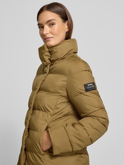ECOALF Puffer Jacket mit Stehkragen Modell 'MOORE' Camel 3