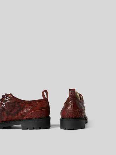 Duke & Dexter Schnürschuhe aus echtem Leder Bordeaux 3