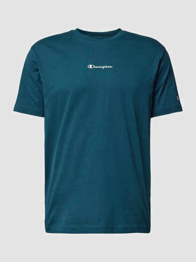 Champion T-Shirt mit Label-Print Modell 'LEGACY CENTER' Petrol 2