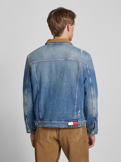 Tommy Jeans Jeansjacke im Used-Look Modell 'RYAN' Blau 5