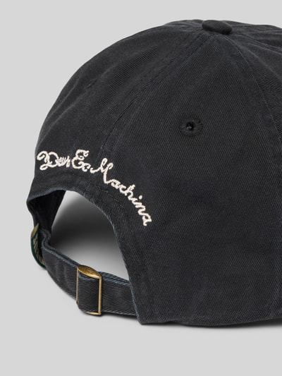 DEUS EX MACHINA Basecap mit Label-Stitching Modell 'Paradigm' Black 3