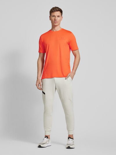 Under Armour T-Shirt mit Label-Print Modell 'Vanish' Orange 1