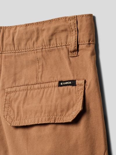 Garcia Cargoshorts mit Label-Detail Modell 'CARGO' Beige 2