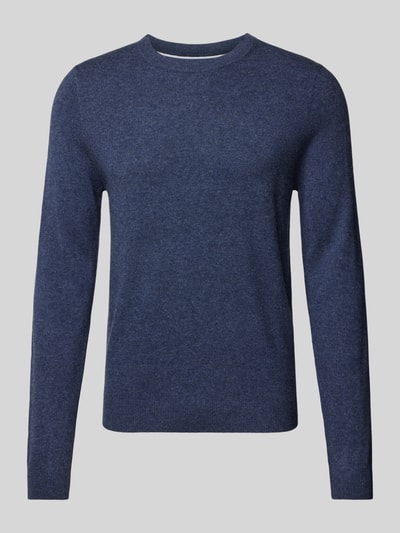 MCNEAL Gebreide pullover met ronde hals Donkerblauw gemêleerd - 2