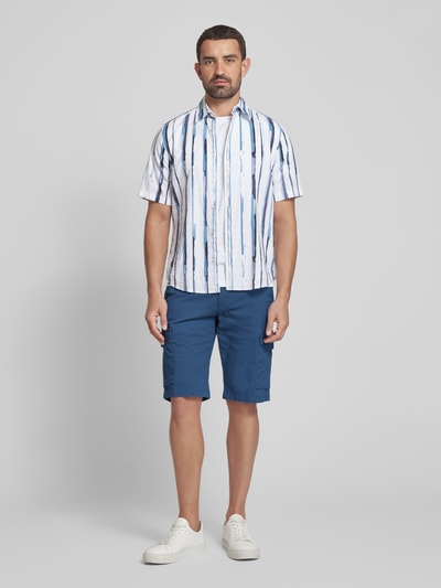 Tommy Hilfiger Cargoshorts mit aufgesetzten Taschen Modell 'JOHN' Blau 1