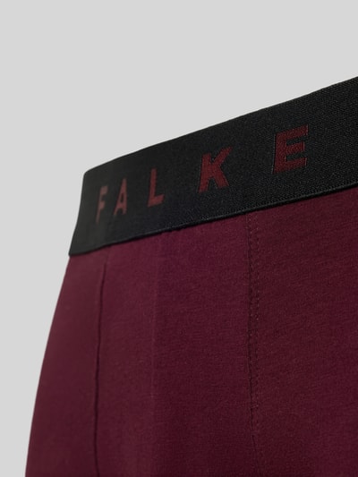 Falke Boxershort met elastische logo in band in een set van 2 stuks Donkerrood - 2