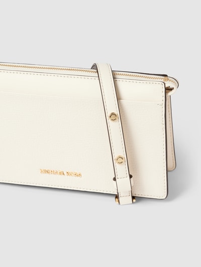 MICHAEL Michael Kors Schoudertas met labeldetails, model 'EMPIRE' Ecru - 3