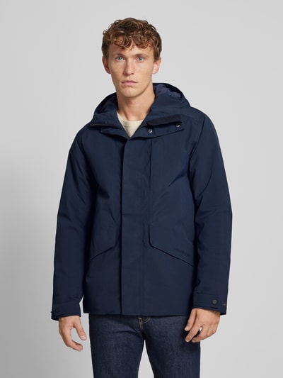 Didriksons Parka met klepzakken, model 'ADAM' Blauw - 4