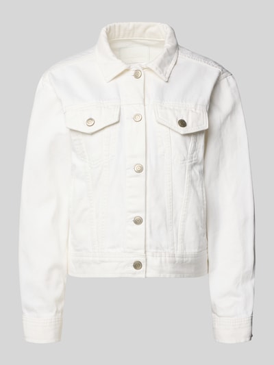 Lauren Ralph Lauren Jeansjacke mit Brusttaschen Modell 'PAIZLEY' Weiss 2