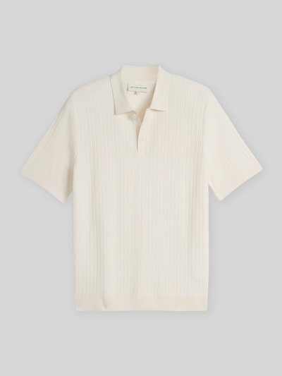 Tom Tailor Koszulka polo z czystej bawełny o kroju regular fit Biały 2