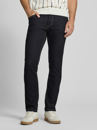 Tom Tailor Regular slim fit jeans met stretch, model 'Josh' Middengrijs - 4