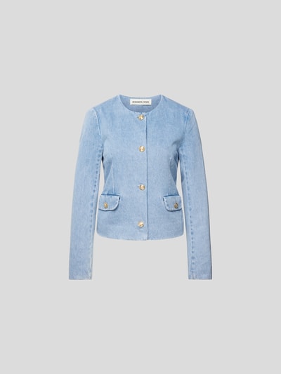 Designers Remix Jeansjacke aus reiner Bio-Baumwolle Jeansblau 2