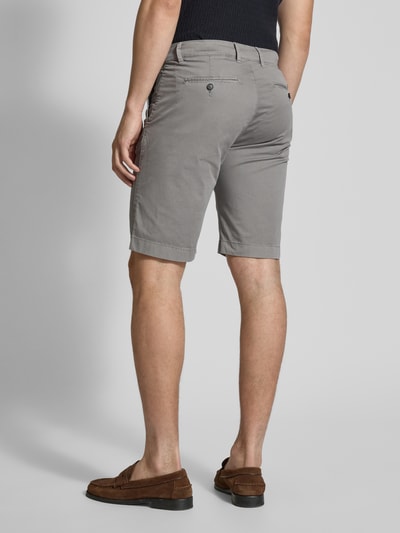 Pierre Cardin Regular Fit Shorts mit Gesäßtaschen Modell 'Strasbourg' Hellgrau 5