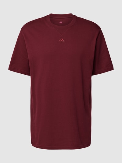 ADIDAS SPORTSWEAR T-Shirt mit Label-Stitching Bordeaux 2