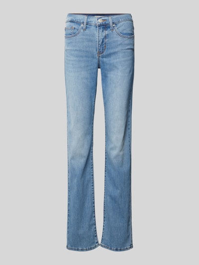 Levi's® 300 Straight leg jeans in 5-pocketmodel, model 'SHAPING STRAIGHT' Lichtblauw - 2