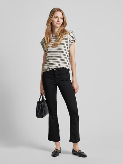 Vero Moda Flared jeans in 5-pocketmodel, model 'FLASH' Zwart - 1