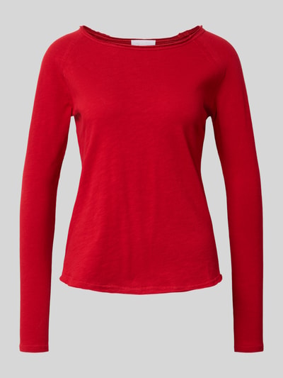 Rich & Royal Longsleeve mit Rundhalsausschnitt Rot 2