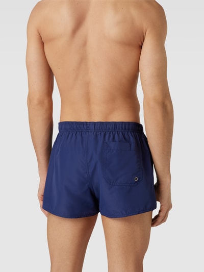 Emporio Armani Badehose mit Galonstreifen Dunkelblau 4