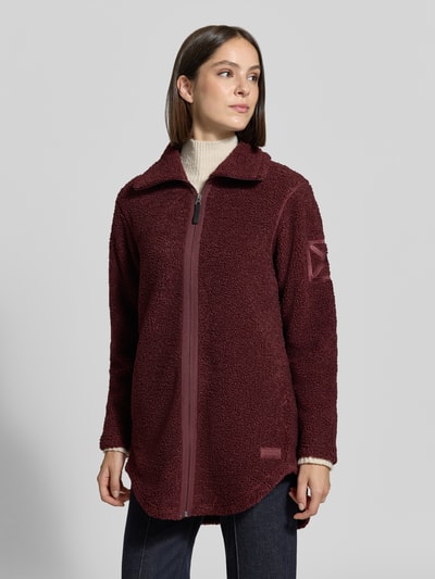 Didriksons Relaxed Fit Jacke mit Stehkragen Modell 'Umi' Bordeaux 4