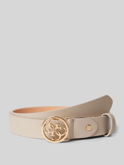 Guess Riem met labeldetail, model 'SESTRI' Taupe - 1