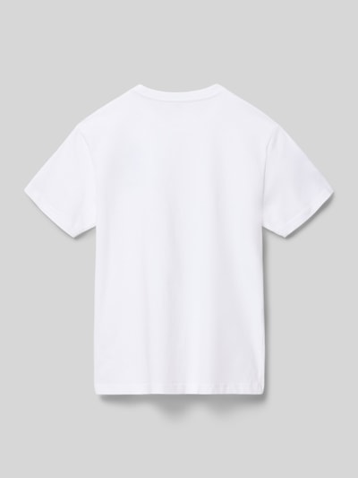 Productfoto, Regular Fit T-shirt uit puur katoen van Polo Ralph Lauren Teens, look: effen, korte mouw, applicatie met gestikt logo