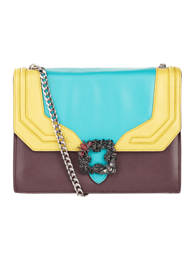 Marc Cain Crossbody Bag aus Leder Tuerkis 2