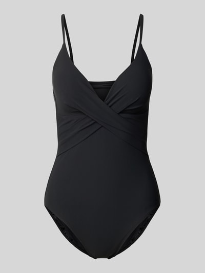 Barts Kostium kąpielowy z wiązanym detalem Czarny 1