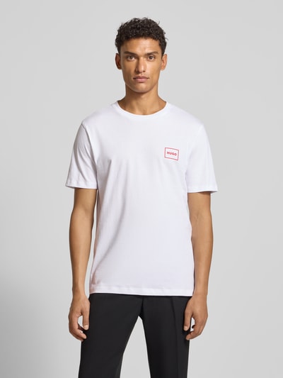 HUGO Regular Fit T-Shirt im 2er-Pack Modell 'DUGOPAK' Weiss 4