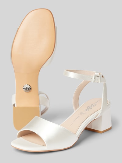 Buffalo Sandalette mit Blockabsatz Modell 'BEATE' Offwhite 4