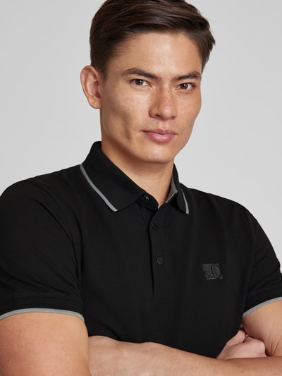 s.Oliver RED LABEL Poloshirt mit Label-Detail Black 3