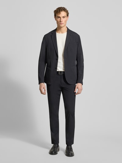 ARMANI EXCHANGE Slim Fit Anzughose mit Gesäßtaschen Modell 'Pantaloni' Black 1