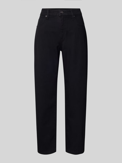 MAC Jeansy o kroju barrel fit z wpuszczanymi kieszeniami model ‘Danni’ Czarny 2