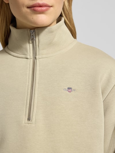 GANT Bluza z dodatkiem bawełny Piaskowy 3