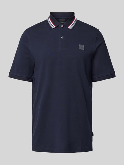 bugatti Poloshirt mit Kontrastbesatz Marine 2