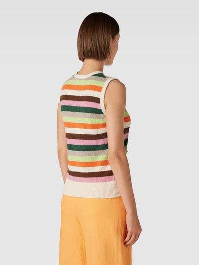 Jake*s Casual Gebreide top met steekzakken Offwhite - 5