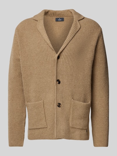 RAGMAN Wolljacke mit Reverskragen Camel 2