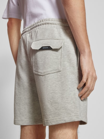 Balr. Sweatshorts met elastische band Lichtgrijs gemêleerd - 3