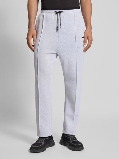 BOSS Green Relaxed Fit Sweathose mit Baumwoll-Anteil  Weiss 4