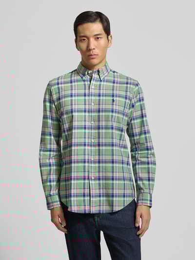 Polo Ralph Lauren Vrijetijdsoverhemd met labelstitching Groen - 4