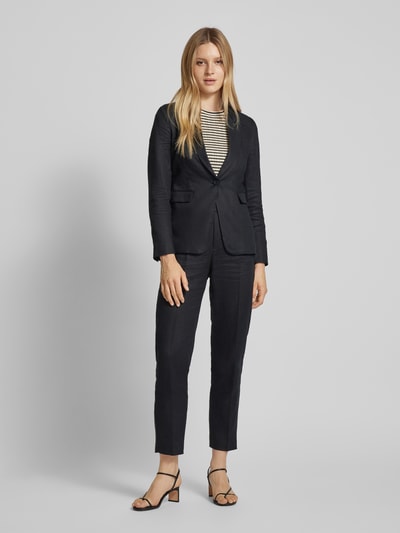 Mango Blazer mit Knopfverschluss Modell 'BORELI' Black 1