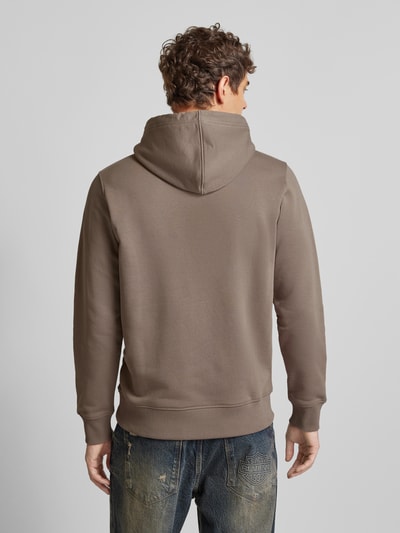 Calvin Klein Jeans Hoodie mit Label-Patch Mittelbraun 5