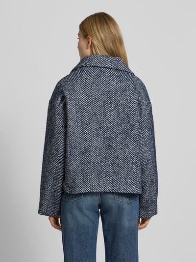 My Essential Wardrobe Regular fit jack met wol, model 'Maggie' Zwart - 5