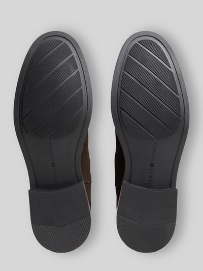 Tommy Hilfiger Chelseas aus echtem Leder mit Logo-Detail Dunkelbraun 3