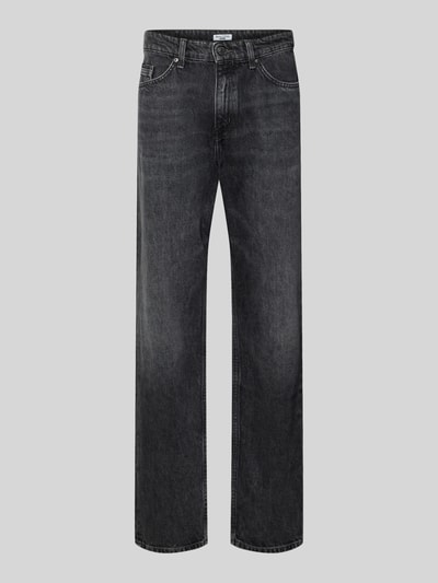 Marc O'Polo Denim Straight Fit Jeans aus reiner Baumwolle Modell 'SVERRE' Black 2